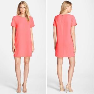 Felicity & Coco Devery Crepe Shift Dress Sz Small